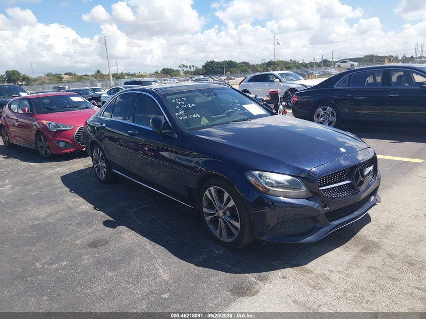 Vin: 55swf4jb3gu131725, lot: 46718014, mercedes-benz c 300 2016 img_1