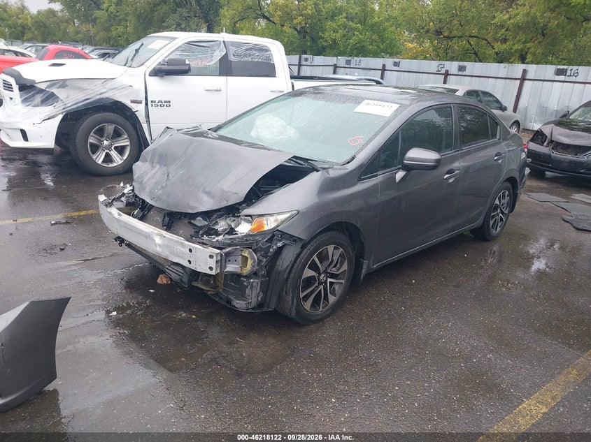 HONDA CIVIC 2014 VIN 2HGFB2F81EH503201