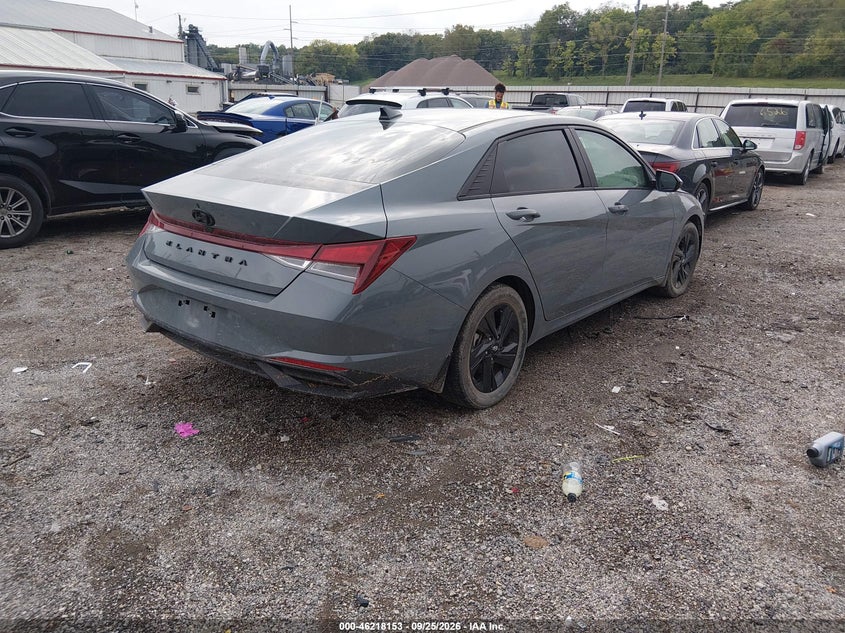 Vin: kmhlm4ag8nu264082, lot: 46718076, hyundai elantra sel 20224