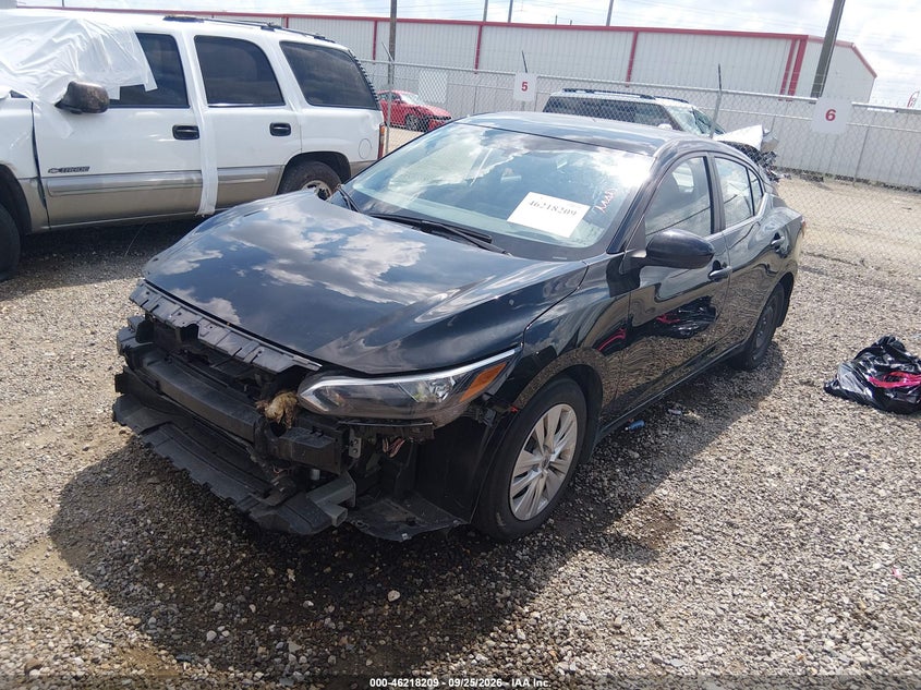 Vin: 3n1ab8bv0sy416602, lot: 46718132, nissan sentra s 20252