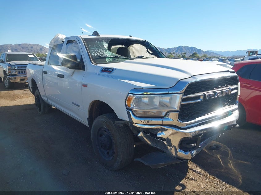 Vin: 3c6ur5cj3mg680932, lot: 46718183, ram 2500 tradesman  4x4 6'4 box 2021 img_1