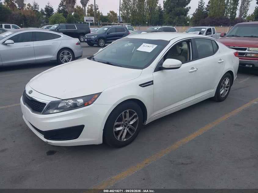 Vin: knagm4a72b5080944, lot: 46718194, kia optima lx 20112