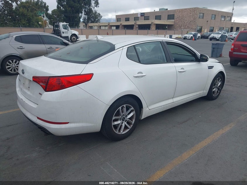 Vin: knagm4a72b5080944, lot: 46718194, kia optima lx 20114