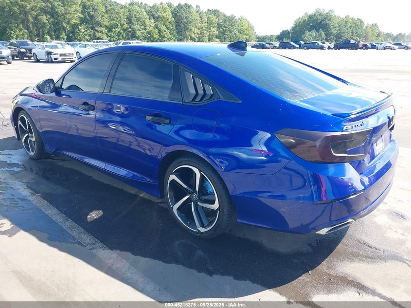 Vin: 1hgcv1f39ka098417, lot: 46718198, honda accord sport 20193