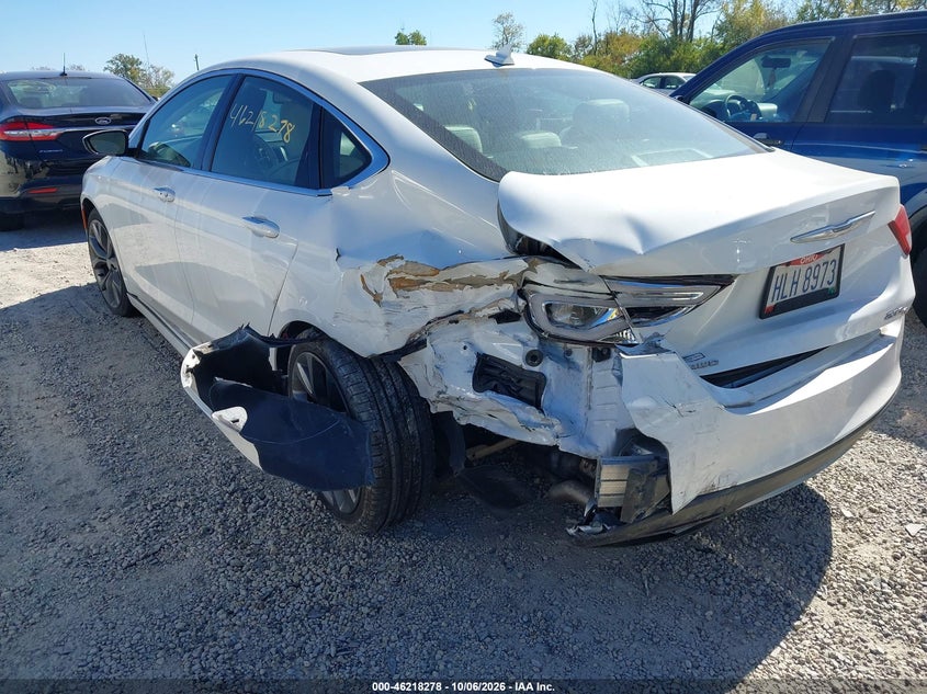 CHRYSLER 200 2015 VIN 1C3CCCEGXFN551032