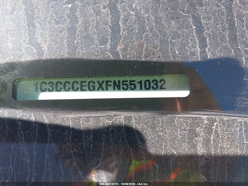 CHRYSLER 200 2015 VIN 1C3CCCEGXFN551032