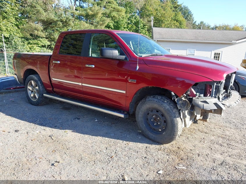 Vin: 1c6rr7lt2ds653605, lot: 46718217, ram 1500 big horn 20131