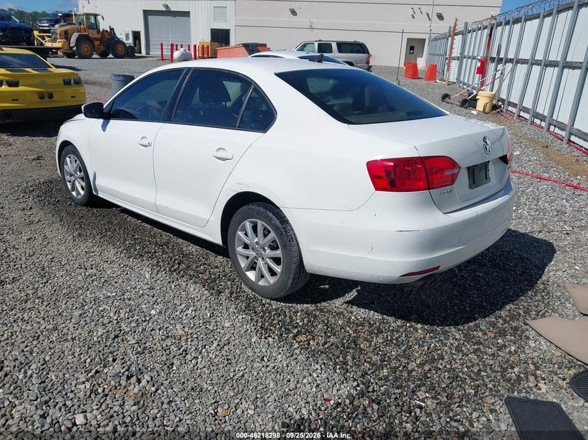 Vin: 3vwdp7aj9cm370410, lot: 46718221, volkswagen jetta 2.5l se 20123