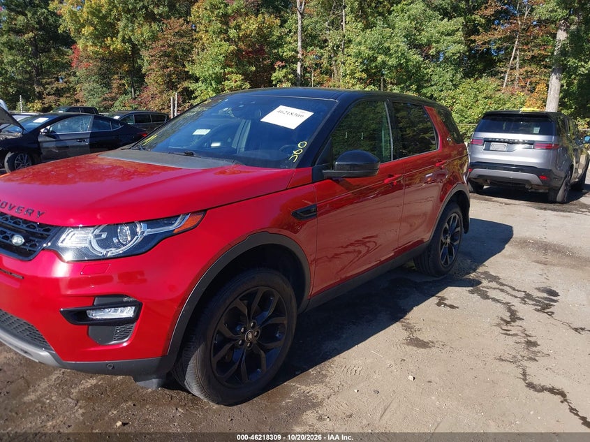 Vin: salcr2fxxkh789385, lot: 46718232, land rover discovery sport hse/landmark edition 20192