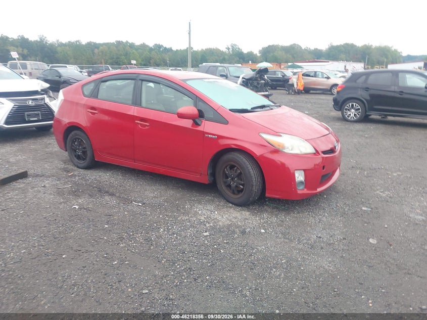 Vin: jtdkn3du8a0013153, lot: 46718279, toyota prius iv 20101