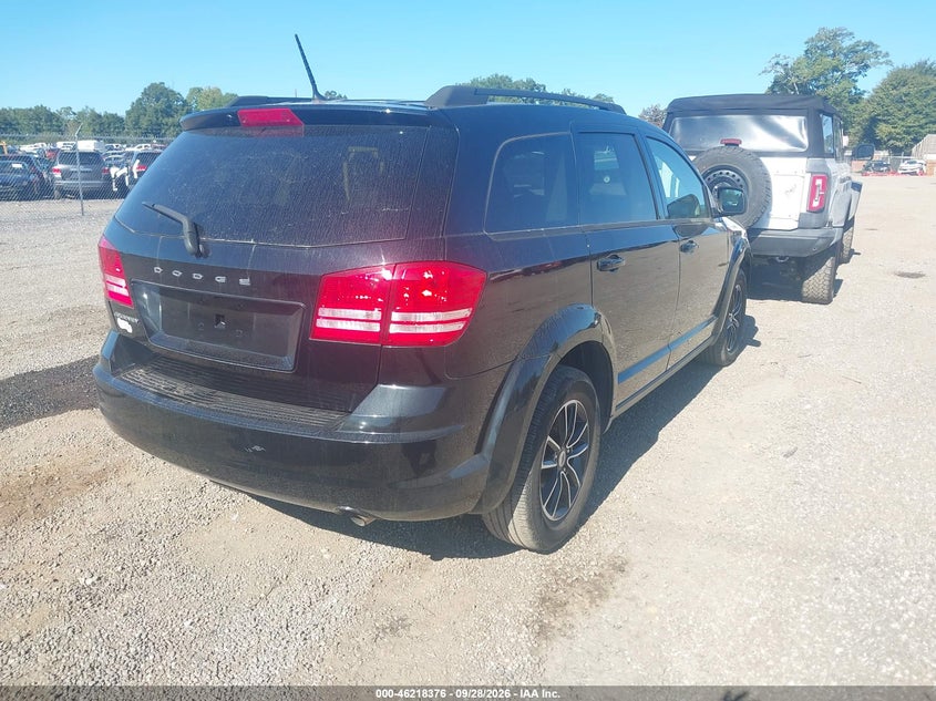Vin: 3c4pdcab2jt528874, lot: 46718298, dodge journey se 20184