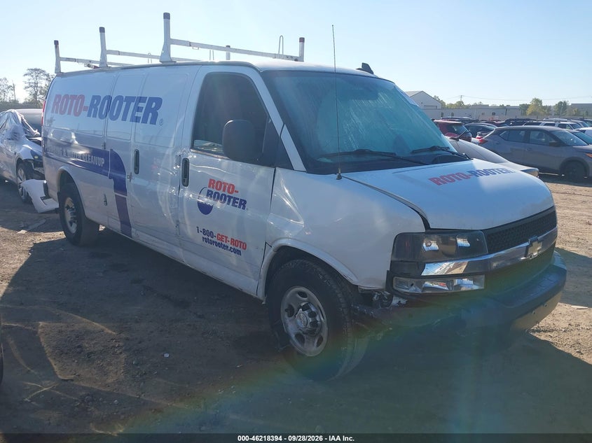 Vin: 1gcwgbfp7k1299778, lot: 46718317, chevrolet express 2500 work van 2019 img_1