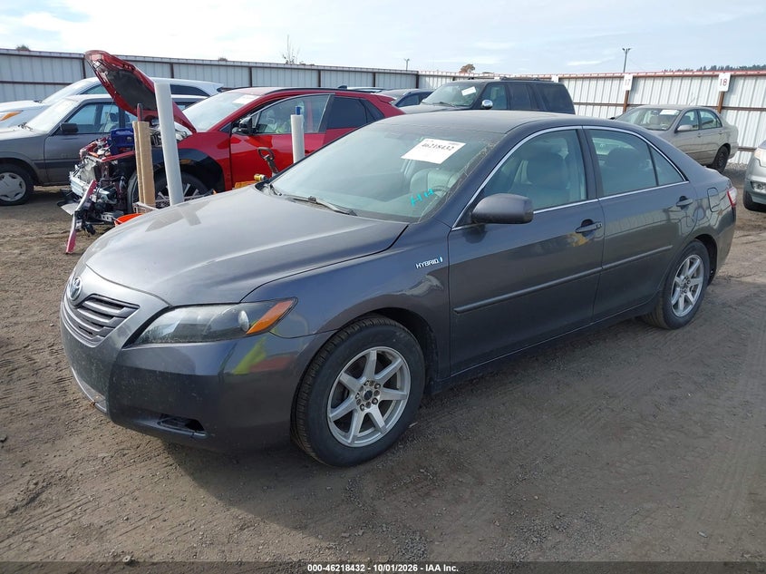 TOYOTA CAMRY HYBRID 2007 VIN 4T1BB46K87U017999