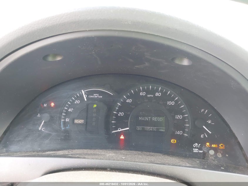 TOYOTA CAMRY HYBRID 2007 VIN 4T1BB46K87U017999
