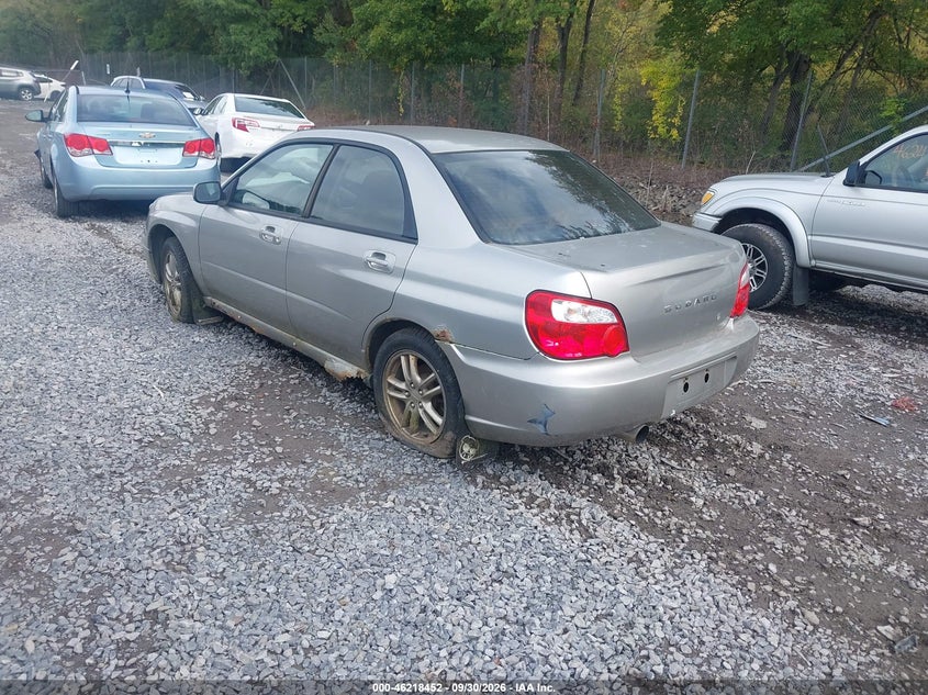 SUBARU IMPREZA 2005 VIN JF1GD29655G509298