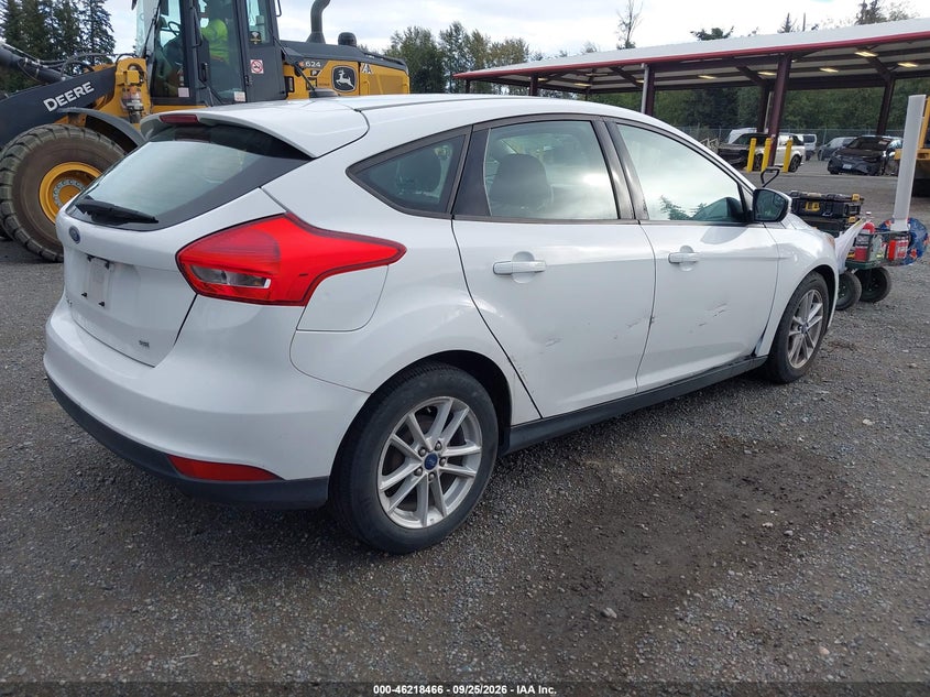 Vin: 1fadp3k27fl316117, lot: 46718390, ford focus se 20154