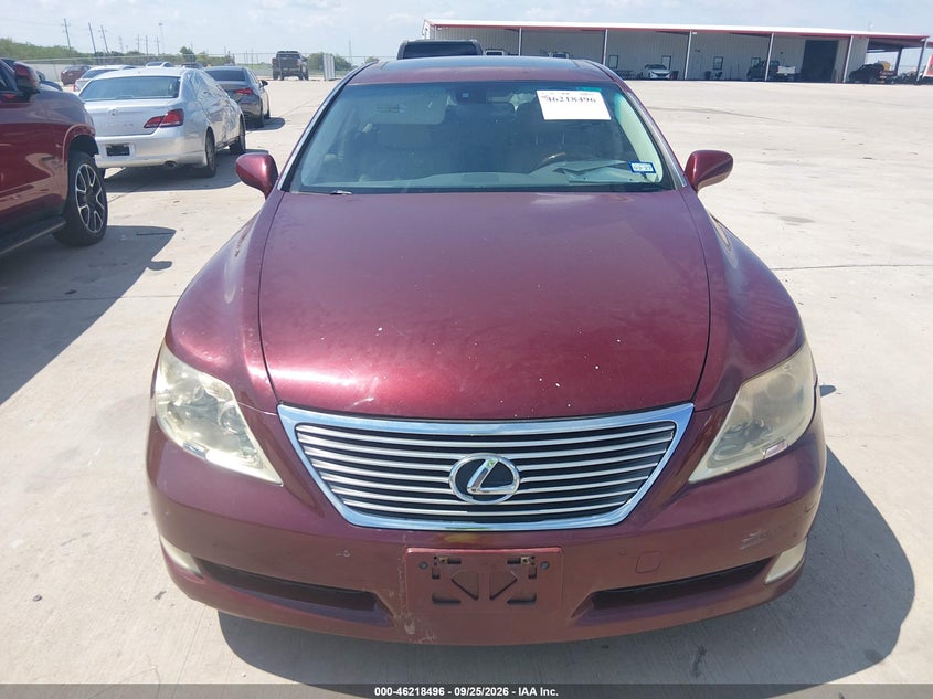 LEXUS LS 460 2008 VIN JTHBL46F685062101