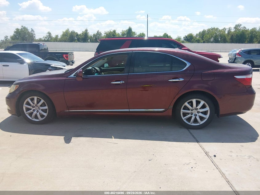 LEXUS LS 460 2008 VIN JTHBL46F685062101