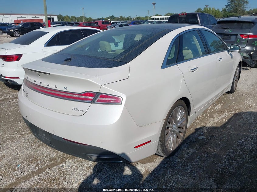 Vin: 3ln6l2jk7fr607594, lot: 46718421, lincoln mkz 20154