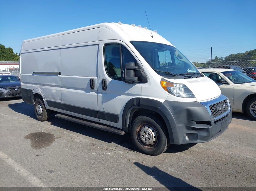 Vin: 3c6urvjg2ke523912, lot: 46718439, ram promaster 3500 cargo van high roof 159 wb ext 2019 img_1