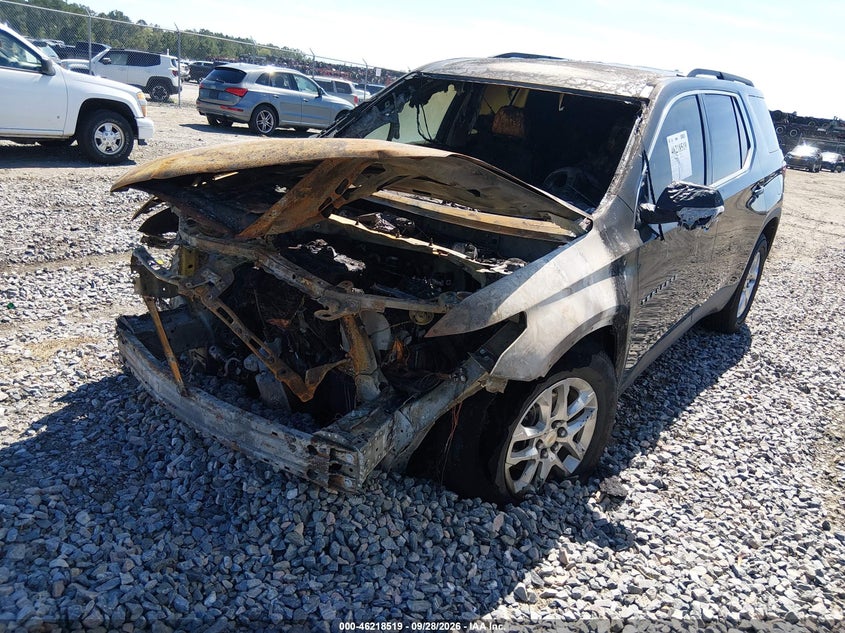 Vin: 1gnergkw6mj137750, lot: 46718443, chevrolet traverse fwd lt cloth 20212