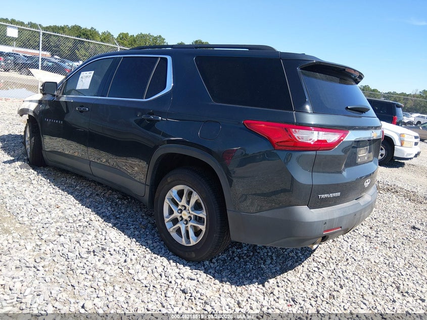 Vin: 1gnergkw6mj137750, lot: 46718443, chevrolet traverse fwd lt cloth 20213
