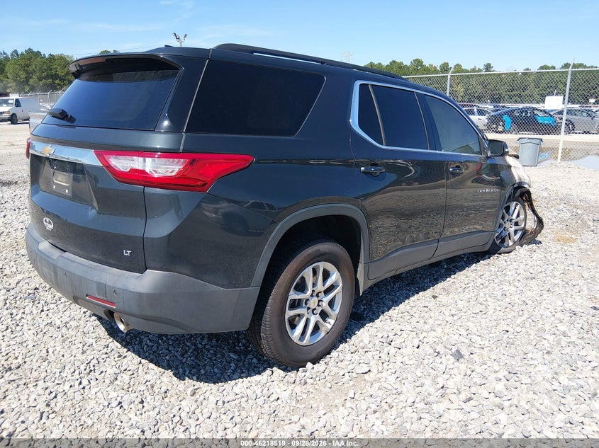 Vin: 1gnergkw6mj137750, lot: 46718443, chevrolet traverse fwd lt cloth 20214