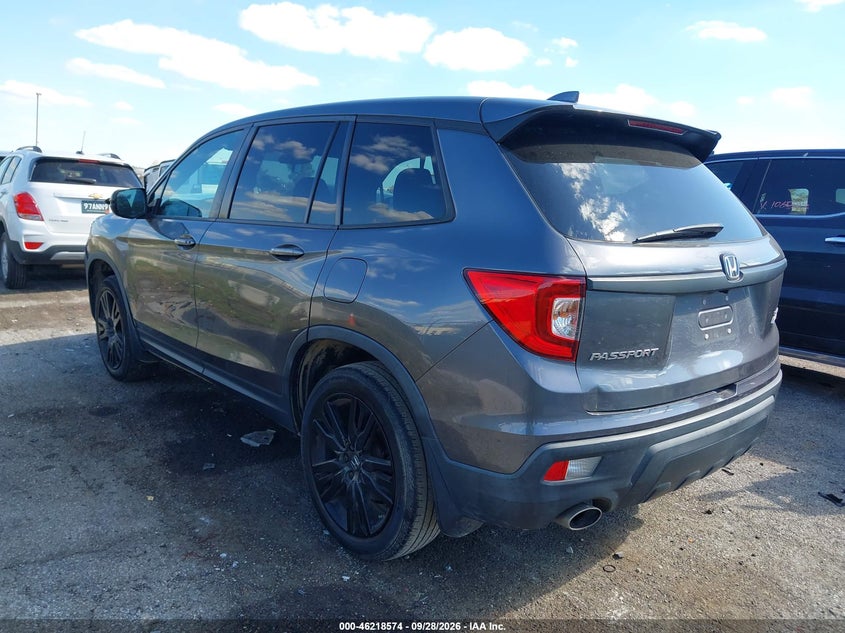 Vin: 5fnyf8h27mb008013, lot: 46718497, honda passport awd sport 20213