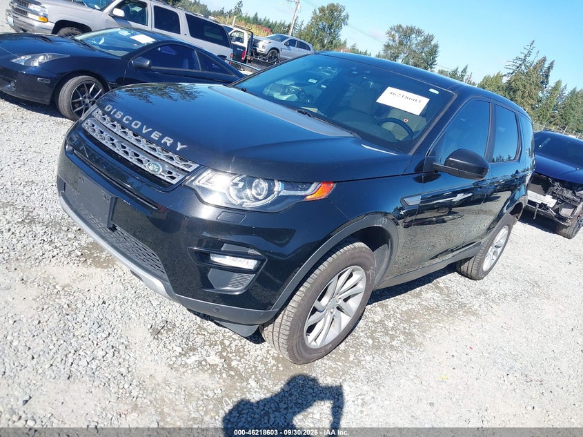 2016 Land Rover Discovery Sport Hse, Удар сзади, IAAI, VIN SALCR2BG0GH569458 — фото 2