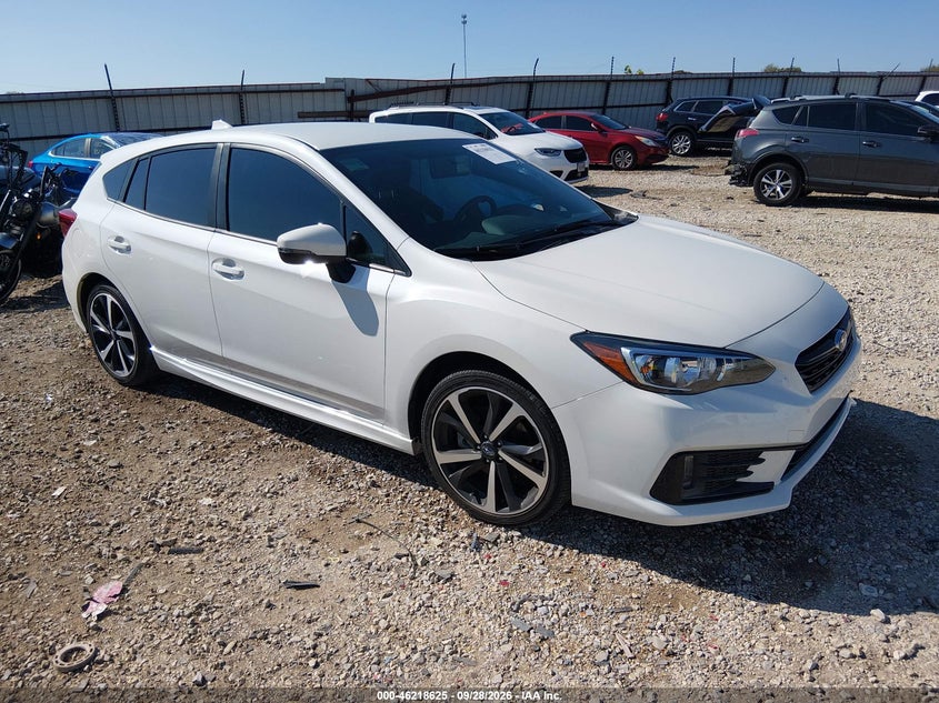 Vin: 4s3gtaj64p1712501, lot: 46718548, subaru impreza sport 5-door 2023 img_1
