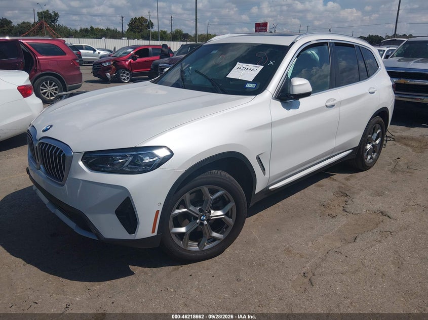 Vin: 5ux43dp0xr9t76587, lot: 46718585, bmw x3 sdrive30i 20242