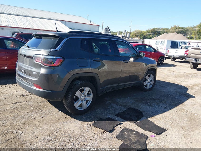 Vin: 3c4njdbb8nt206718, lot: 46718588, jeep compass latitude 4x4 20224