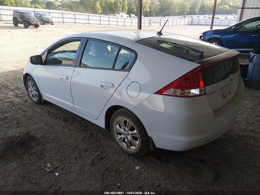 HONDA INSIGHT 2010 VIN JHMZE2H7XAS024848
