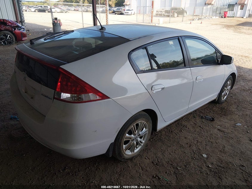 HONDA INSIGHT 2010 VIN JHMZE2H7XAS024848