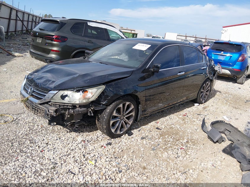 2014 Honda Accord, Обидва боки, IAAI, VIN 1HGCR2F55EA118551 — фото 2