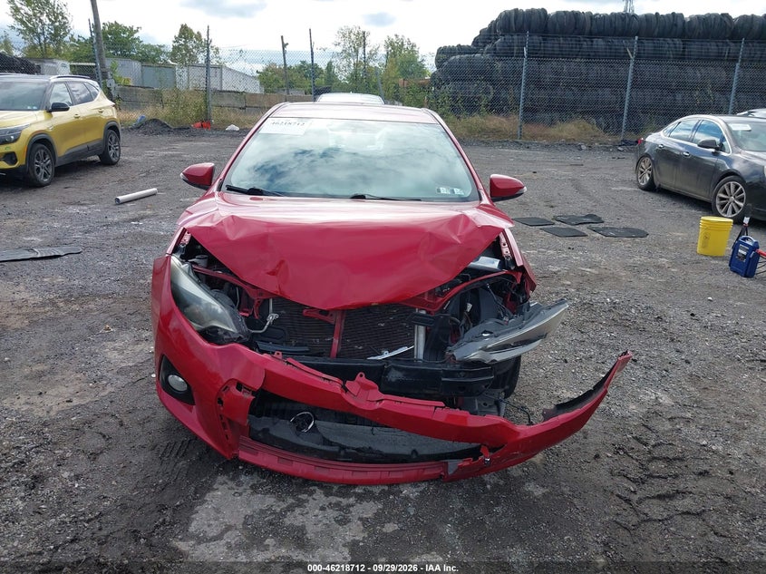 TOYOTA COROLLA 2015 VIN 2T1BURHE6FC461283