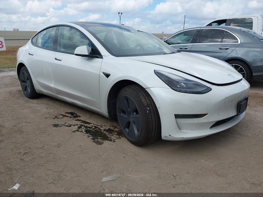 Vin: 5yj3e1ea3mf096347, lot: 46718649, tesla model 3 standard range plus rear-wheel drive 2021 img_1
