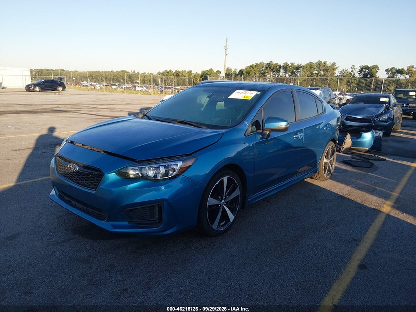 Vin: 4s3gkal62j3616085, lot: 46718650, subaru impreza 2.0i sport 20182