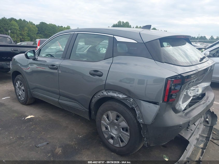 Vin: 3n8ap6be0tl351918, lot: 46718660, nissan kicks s 20263