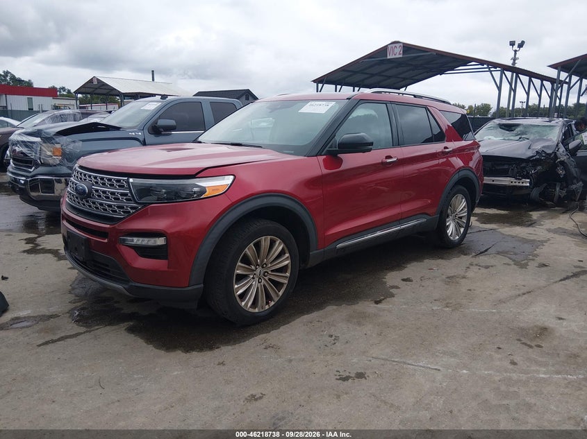 Vin: 1fmsk8fh5lgc55829, lot: 46718661, ford explorer limited 20202
