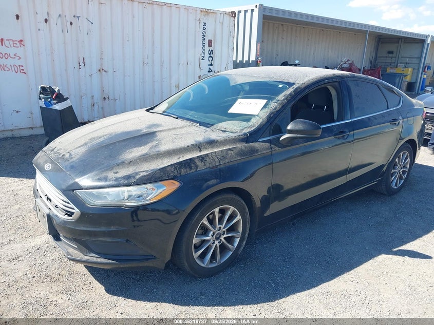 2017 Ford Fusion, Engine Burn, IAAI, VIN 3FA6P0H72HR125042 — photo 2