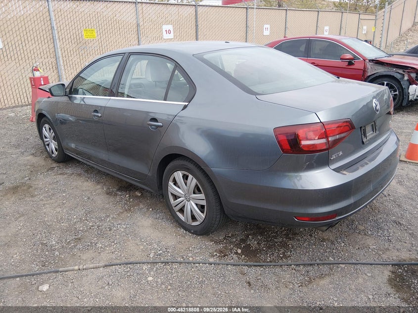 Vin: 3vw2b7aj1hm287843, lot: 46718731, volkswagen jetta 1.4t s 20173