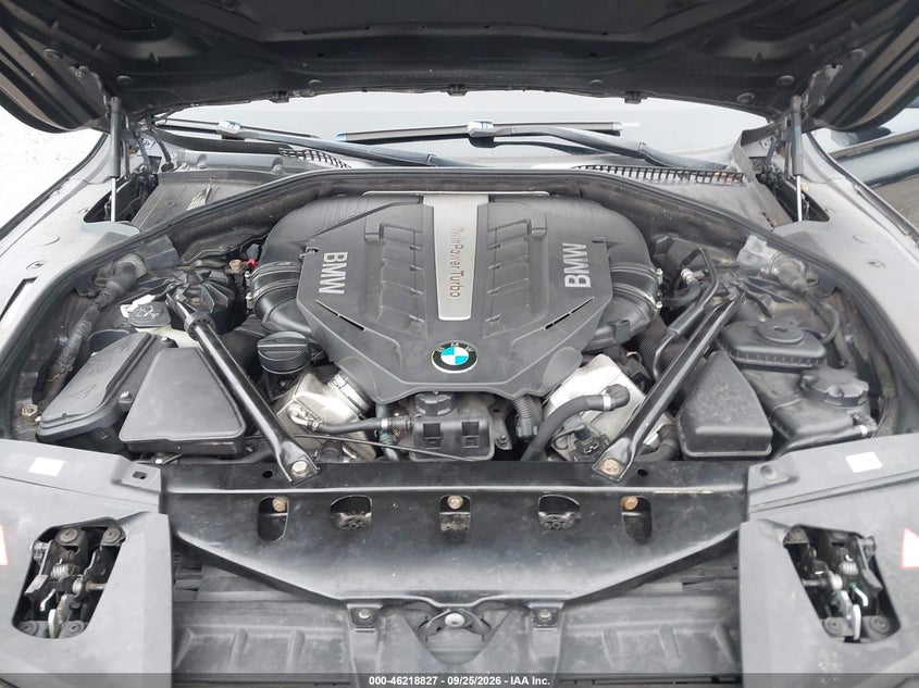BMW 750I 2012 VIN WBAKC6C55CC396307