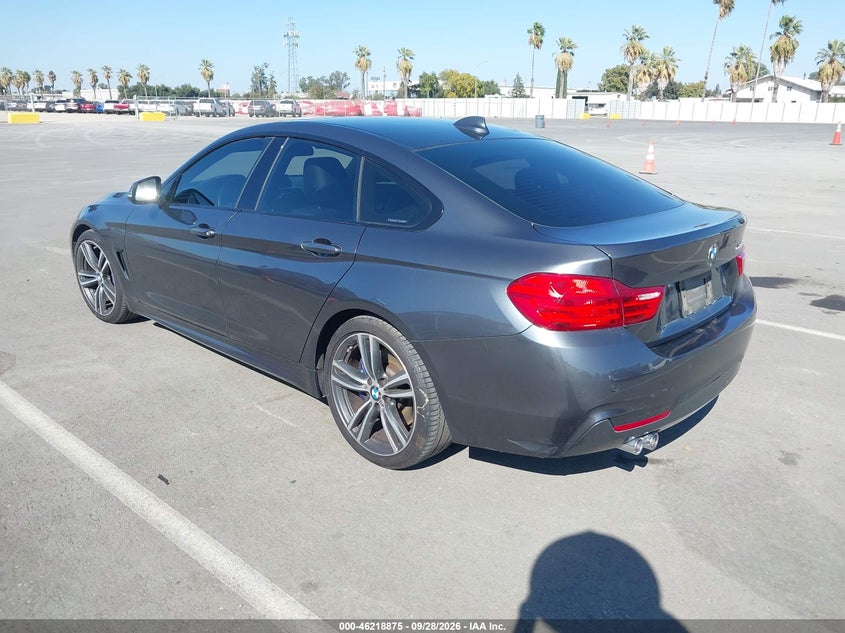 Vin: wba4a9c58ggl88278, lot: 46718798, bmw 428i gran coupe 20163