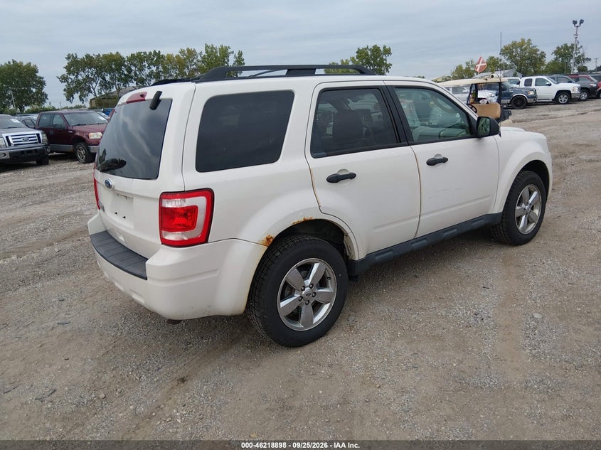 Vin: 1fmcu0d72cka20280, lot: 46718821, ford escape xlt 20124