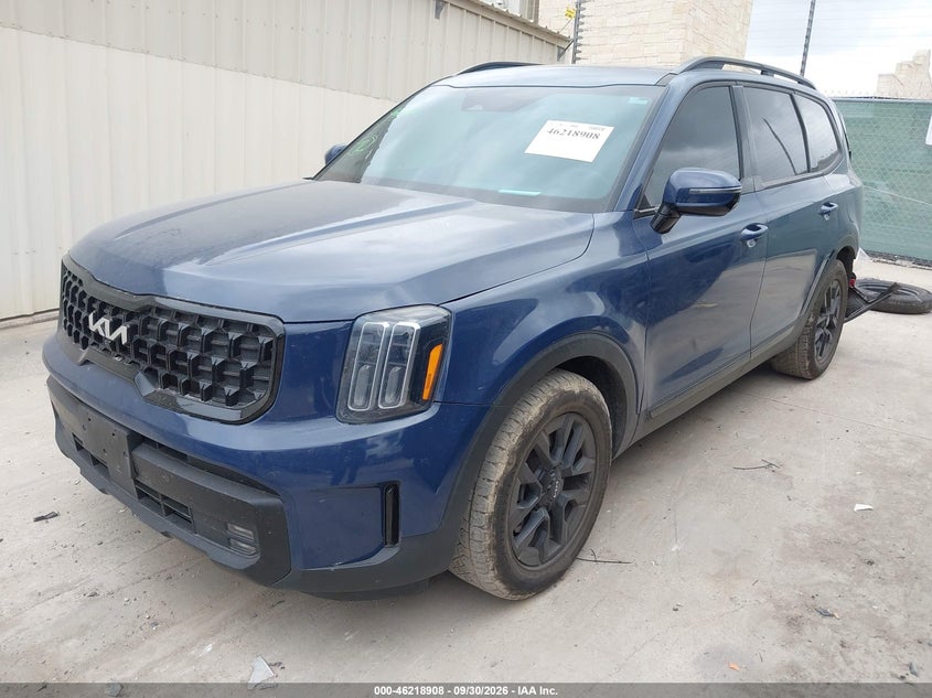 2024 Kia Telluride Sx Prestige X-Pro, Rear, IAAI, VIN 5XYP5DGC3RG424206 — photo 2