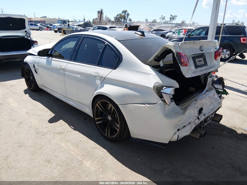 BMW M3 2018 VIN WBS8M9C51J5L00419