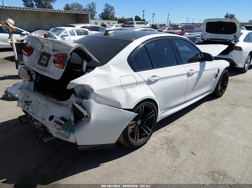 Vin: wbs8m9c51j5l00419, lot: 46718857, bmw m3 20184