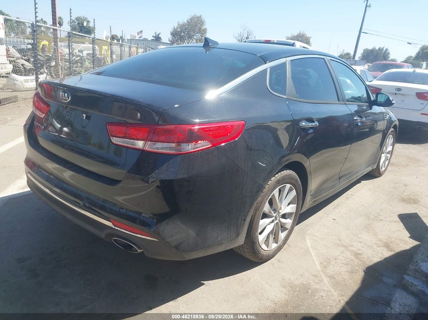 Vin: 5xxgt4l36gg004632, lot: 46718859, kia optima lx 20164