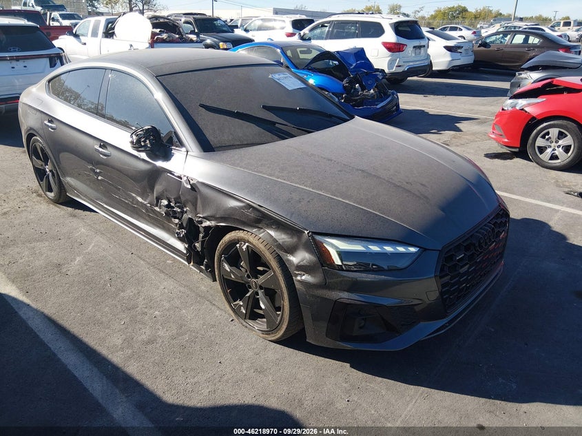 Vin: waufacf56ma033626, lot: 46718893, audi a5 sportback premium plus 45 tfsi quattro s tronic 2021 img_1